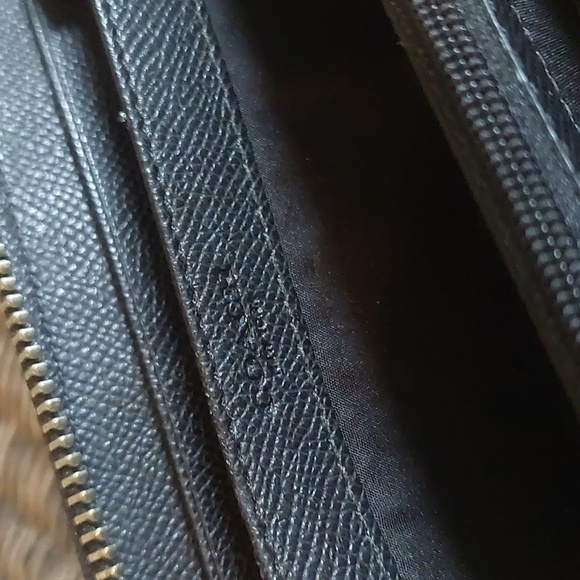 Coach Red and Black Leopard Print Wallet - Picture 13 of 13